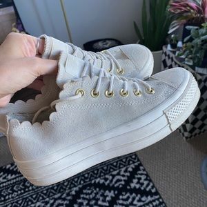 Converse Chuck Taylor All Star Scallop Platform Sneaker